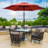 90'' Market Umbrella Table Umbrella for Patio and Outdoor With Tilt Button for Deck-66363345