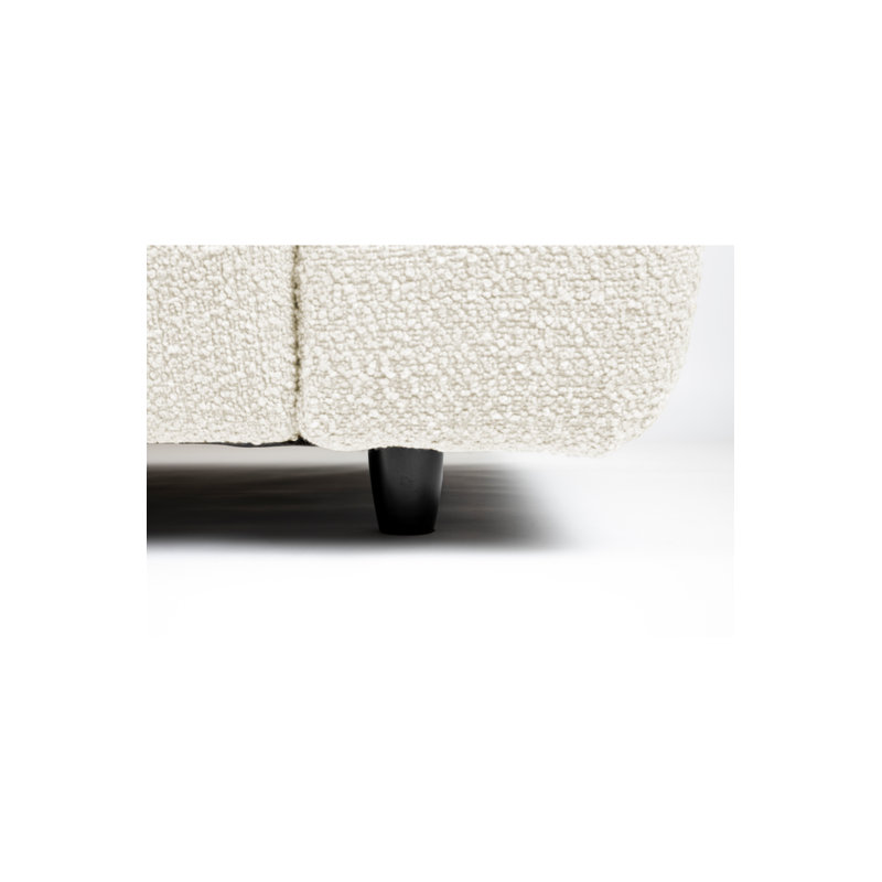 Wings Sofa, White Polyester Blend