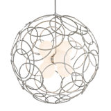 Olympus 6 - Light Unique/Statement Globe Chandelier