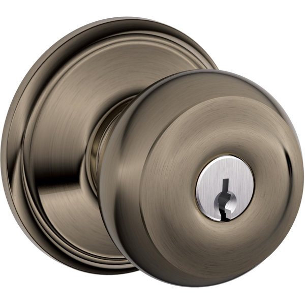 Schlage Georgian Keyed Entry Door Lock | Wayfair