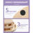 Cat Scratching Post Cat Scratcher Kitten Toys For Indoor Cats Wooden Ball Track Two-Layer Modern Sisal 17.7" Tall Scratch Post Interactive Toy With Dangling Ball