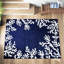 Tapis touffeté à la main à motif floral Bellavia-360963705