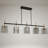5-Light 63" Width Oversize Kitchen Island Lighting