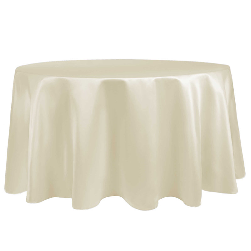 Nappe ronde Red Barrel Studio®, 10, 90 po x 90 po, Ivoire