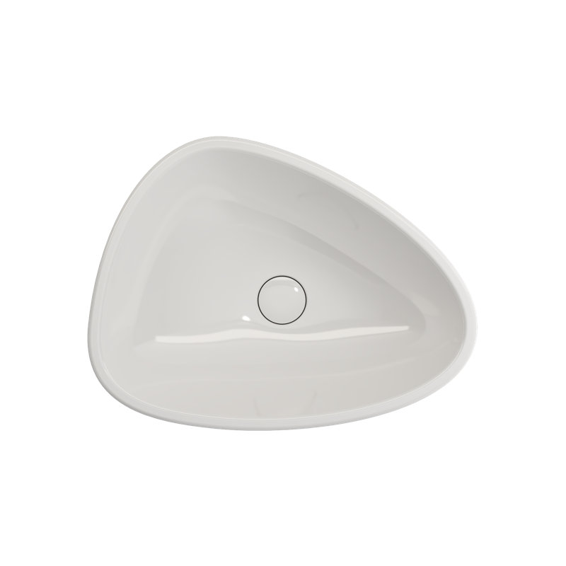 Etna 23'' L Bathroom Sink, White