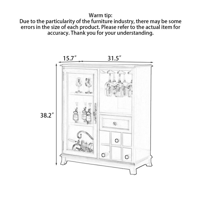 31.50" White Rectangular Solid Wood Wine Racks, White