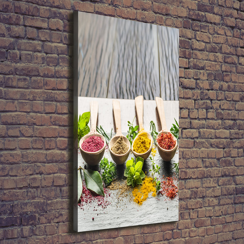 Spices - Wrapped Canvas Print