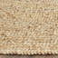 Tapis de couleur unie en jute tissé à la main en fibre naturelle Borrero-22735181