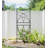 86.25'' H x 31.5'' W Metal Lattice Panel Trellis