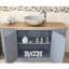 Ankara 1230mm Single Bathroom Vanity with Vessel Stone Basin-702388056