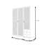 Armoire simple en rotin tissé-110949675