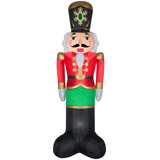 Airblown-Mixed Media-Luxe Nutcracker Inflatable