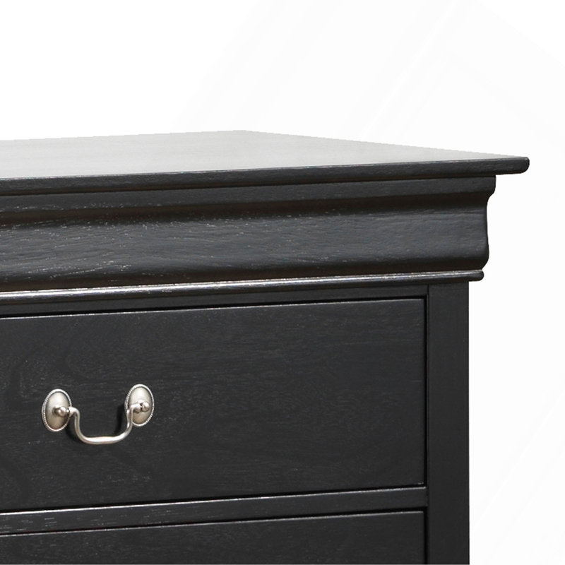 Commode traditionnelle, Noir 1