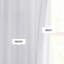 Panneau de rideau simple occultant et isolant en polyester Jetset -60525750-60525753