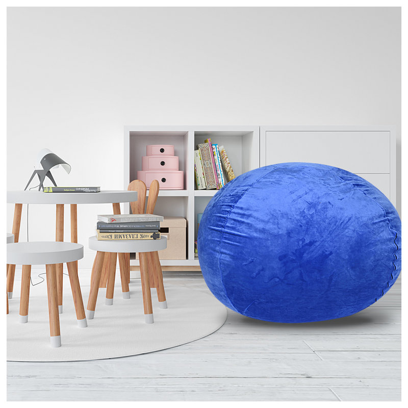 Fauteuil à billes 5 pi Minky Velvet