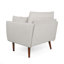 CLUB CHAIR, chaise en tissu