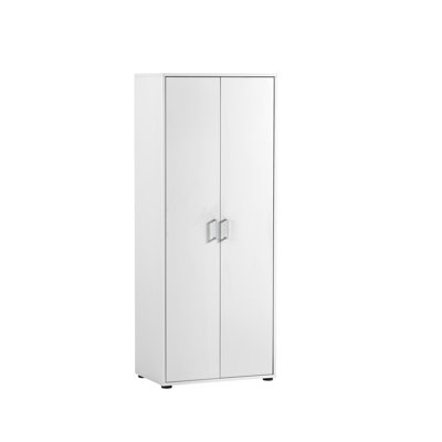 Niels 2 -Door 4 -Shelf Storage Cabinet