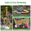 Ensemble d'outils de jardinage