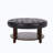 Round PU Top Coffee Table