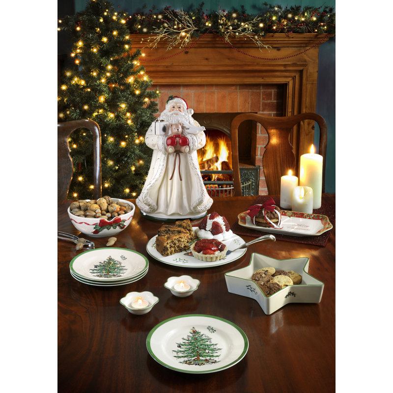 Spode Christmas Tree 4-Pc P/S