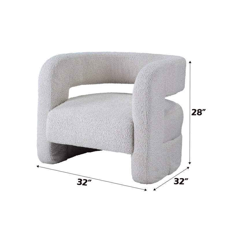 Chaise blanche décorative - ajoute une touche d'élégance à votre pièce