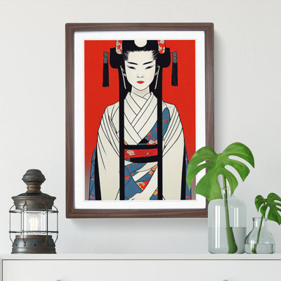 Awesome Geisha - Single Picture Frame Painting