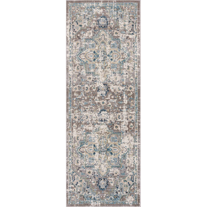 Oriental Indoor Rug, Runner 2'7" x 7'3"