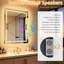 Rectangle Bluetooth Led Mirror-1676645570