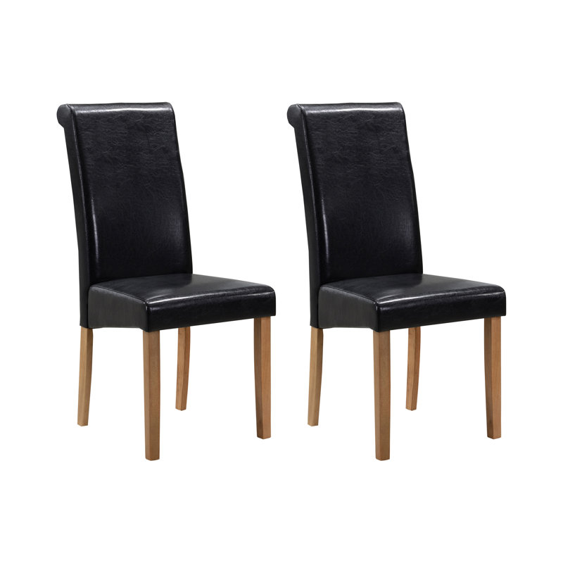 Marlys Upholstered Dining Chair, Brown