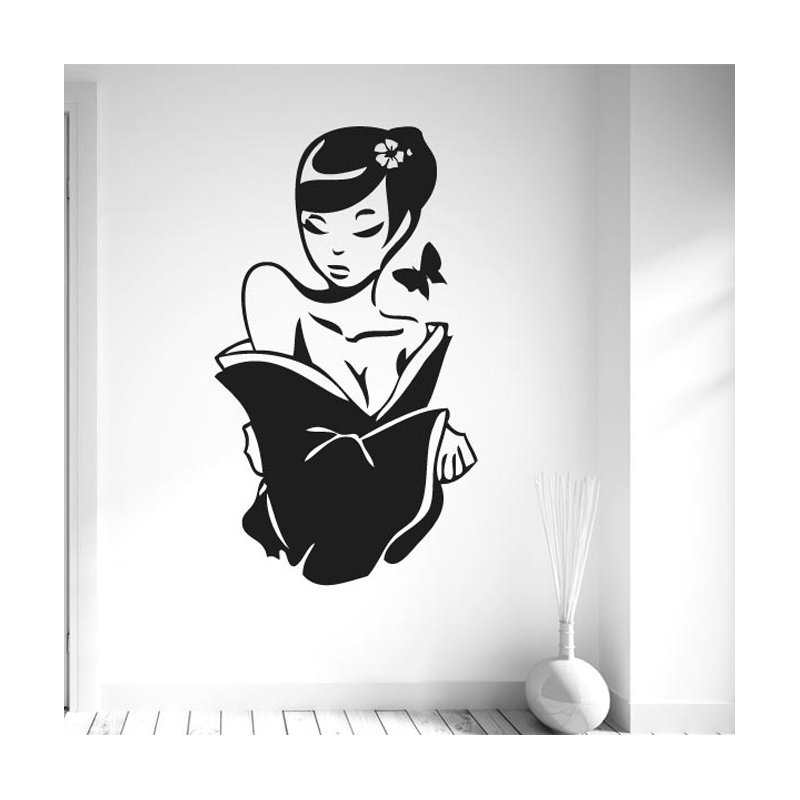 Entertainment Wall Decal, Black, Medium