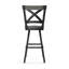 Tabouret de bar et de comptoir pivotant en bois massif Kirsten-1487518518-1533988388