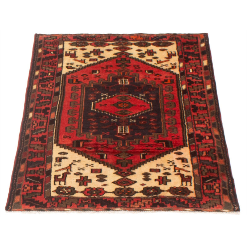 Anzaldua Red Rug 3'1" x 4'6"