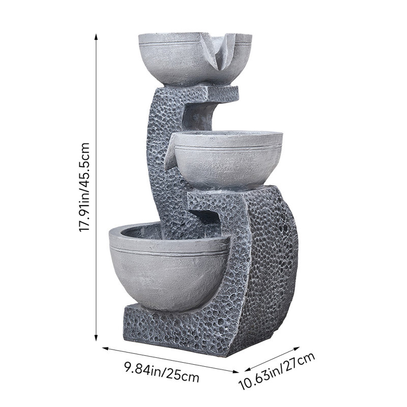 Outdoor Waterfall Fountain