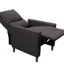 Fauteuil inclinable rembourré manuel-1345488077