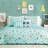 Raining Pom Poms Turquoise Comforter Set with 2 Decorative Pillows-30939434