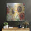  «Sunflower Joy A» par Jean Plout, art mural en métal, 24 po x 24 po-131632633