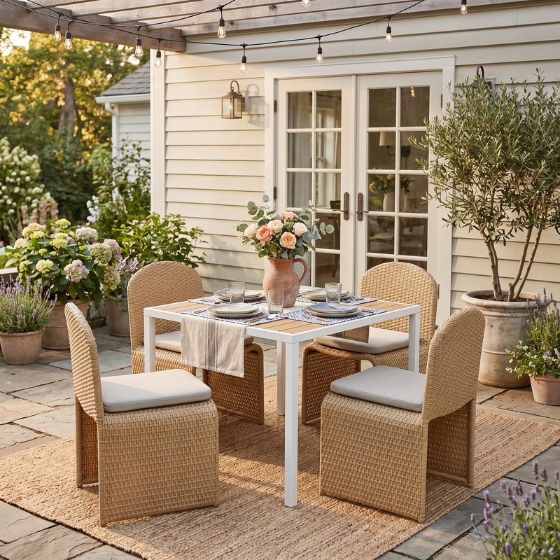 Ensemble repas pour 4 personnes, 4