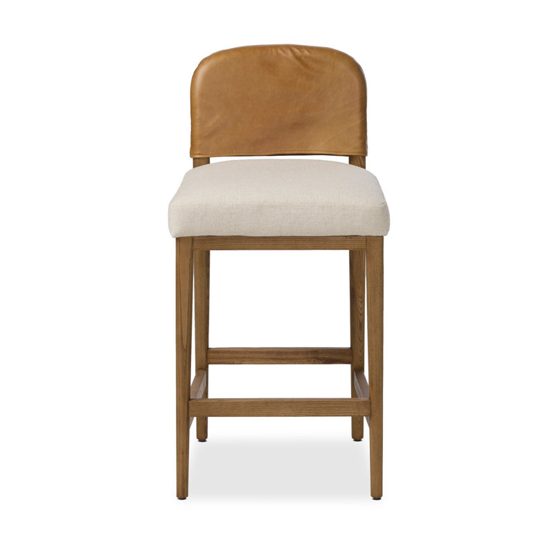 Ryver Stool-Dulane Mahogany-Counter, Antwerp Natural