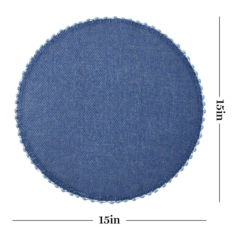 Napperon Martha Stewart, Bleu marine