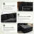 Boneless 96" Sectional Couches for Living Room Cloud Couch Sofa with L-Shape Upholstered Boneless Couchs Modern Modular Sectional Couch with Chaise-1892291653-1892291655