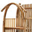 Chinese style balcony vertical bonsai storage rack