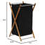 Buanderie en bambou, structure en bois pliable