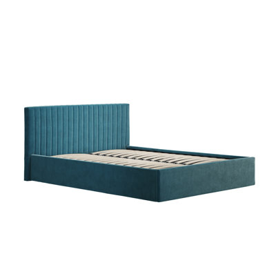 BERLIN UPHOLSTERED END LIFT OTTOMAN STORAGE BED