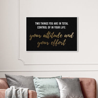 " Attitude And Effort " by Oliver Gal