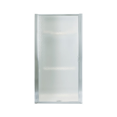 Porte de douche standard pivotante 25 po x 64 po