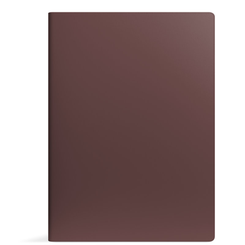 Tabs Office Bookends, Oxblood