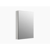 Catalan® Surface Mount Recessed 1 Door Medicine Cabinet with 3 Adjustable Shelves