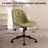 Darlaine Armless Swivel Office Chair Faux Leather Upholstered Waterproof Desk Chair Ergonomic Adjustable Computer Chair-1872164829