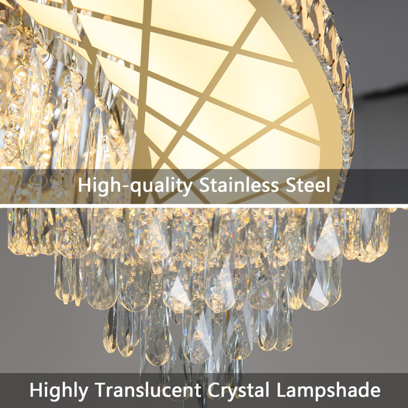 Lustre moderne, Doré