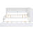Full Size White Daybed With Built-In , Led, And Storage - Enhance Your Living Space Trundle, Storage, Size, Finish-903273608